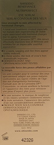 Shiseido Benefiance Nutri Perfect Serum, femme/woman, Anti-Age Eye Contour Treatment, 1er Pack (1 x 15 ml) - 2