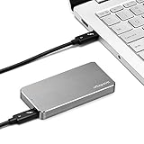 Das NVMe M.2 SSD-Gehäuse ist ein Bausatz für den Bausatz, der klein, leicht, tragbar, einfach zu installieren, Hot-Swap-fähig, Plug & Play ist und keine zusätzliche Stromversorgung und Treiber erfordert.