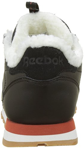 Reebok Classic Leather Arctic, Zapatillas para Mujer, Negro (Black/Burnt Amber/Chalk/Gum), 41 EU