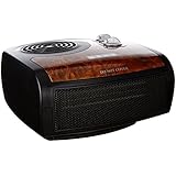 Usha FH 1212 PTC 1500-Watt Fan Heater (Black/Brown)