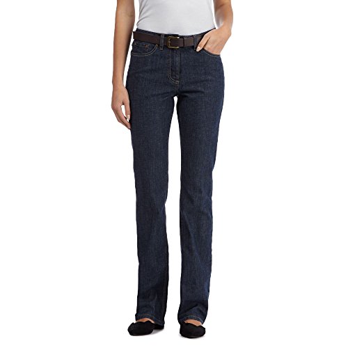 Rjr.John Rocha Womens Dark Blue Shape Enhancing 'Jenna' Bootcut Jeans 12L