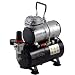 Produktbild Agora-Tec® Airbrush Compressor AT-AC-04, Kompressor für Airbrushanwendungen mit 4 bar und 21,6l/min, inkl. 3,0 L Tank, inkl. Kondenswasserfilter und Druckregler