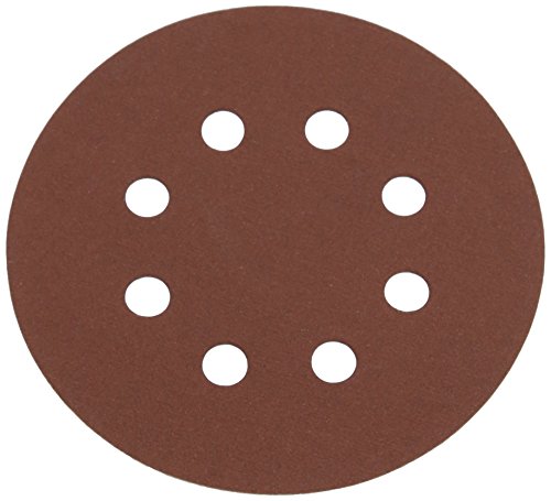 Silverline 206505 Klettschleifscheiben, gelocht, 125 mm, 10er-Pckg. 240er-Körnung