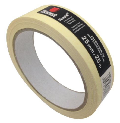 Abdeckband 25 mm x 25 meter Kreppband Maler Krepp Band Abklebeband Klebeband