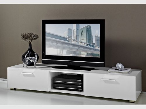 Preisvergleich Produktbild Germania 3300-84 TV-Unterschrank 3300 (Hochglanz Lack) weiß