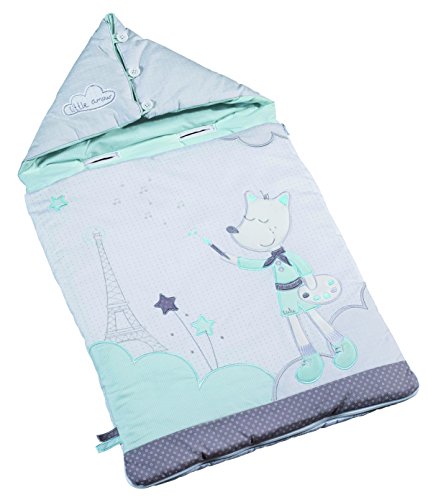 Preisvergleich Produktbild Sauthon luluchéri Einschlagdecke PREMIER AGE blau