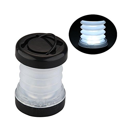Preisvergleich Produktbild Househome,Faltbare Mini-Campingleuchte, IP44Wasserdichtes Staubniveau Batteriebetrieb, 2W Lumen, (Camping Leuchten)