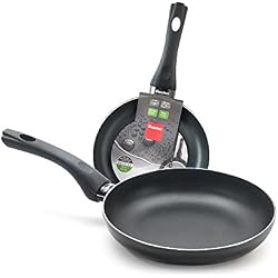 Metaltex - Lot 2 Poêles Easy + 20 + 24 cm