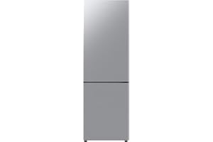 Samsung Frigorifero Combinato Ecoflex RB33B610ESA/EF, Libera installazione, SpaceMax, Total No Frost, All Around Cooling, Motore Digital Inverter, 344 L, LXAxP: 59,5 x 185 x 66 cm, Silver Inox