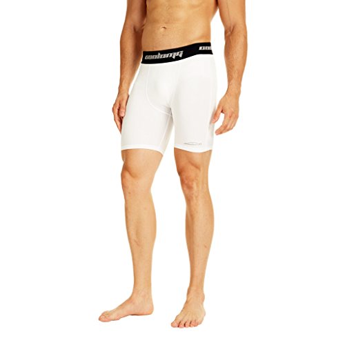 COOLOMG Herren Funktionshose Core Compression Hose Tights Lang Base Layer Sports S M L XL