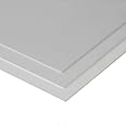 Evergreen 9020, polystyrene board, 150 mm x 300 mm x 0.50 mm. Pack of 3, white