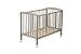 Combelle Lit d'enfant avec roulettes 60x120 Laque Gris Clair