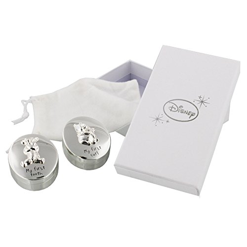 Disney Winnie The Pooh Silverplated First Tooth and Curl Set