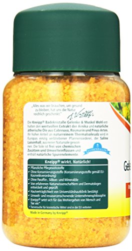 Kneipp Badekristalle Gelenke und Muskel Wohl Arnika, 500 g - 2