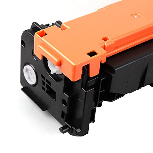 Cool Toner kompatibel fuer CE410X (CE410A) CE411A CE412A CE413A (HP 305X) Toner Cartridges fuer HP LaserJet Pro 300 Color M351a MFP M375nw, HP LaserJet Pro 400 Color M451 M451dn M451dw M451nw series MFP M475 M475dn M475dw series, Schwarz 4.000 Seiten, Color je 2.600 Seiten,4 Pack - 4