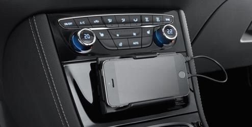 Smartphone-Halterung fÃ¼rs Auto, PowerFlex, Schwarz (Jet Black), inkl. Micro-USB-Kabel, 24,5Â cm)