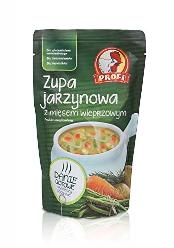 Preisvergleich Produktbild Profi - Gemüsesuppe mit Schweinefleisch - fertig, nur noch aufwärmen I Polnische Fertiggerichte