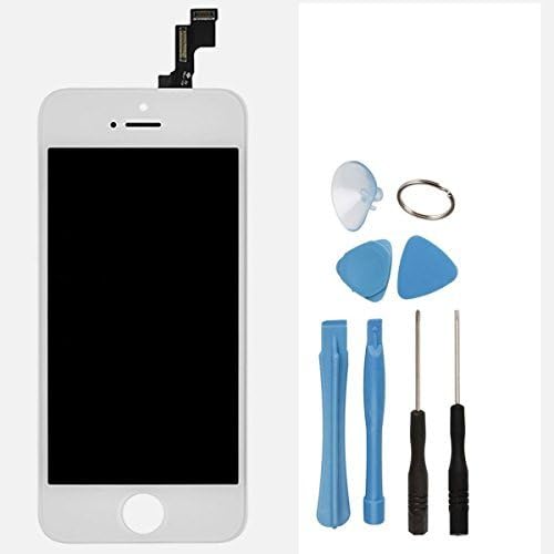 Passion TR® Replacement LCD Touch Screen Digitizer Assembly for iPhone 5S White