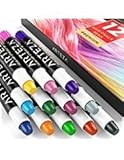 teñir el pelo de blanco Juego de 12 colores vibrantes únicos.