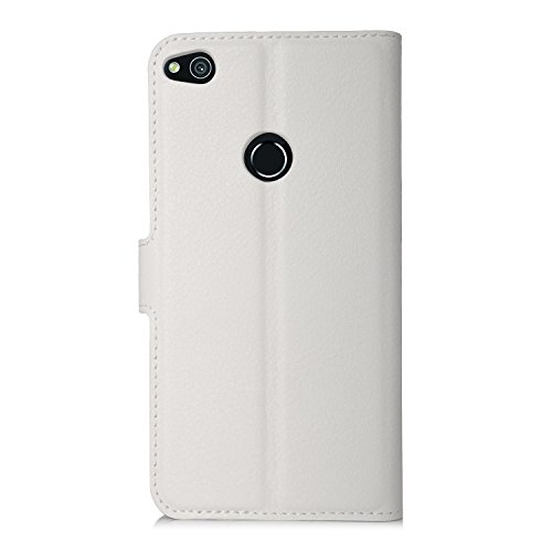 Huawei P8 Lite 2017 Hülle, IVSO Hohe Qualität Advanced Shock Absorption Technology Case Folio Tasche Cover für Huawei P8 Lite 2017 Smartphone (Für Huawei P8 Lite 2017, Weiß) - 6