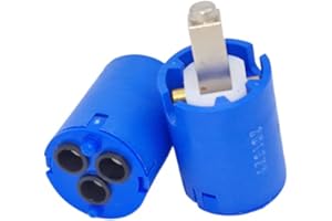 Schläfer 480069 | Cartuccia Rubinetto Miscelatore Ø 28mm, Cartuccia di Ricambio Universale Kerox K-28 in Ceramica, Per Rubinetti Miscelatori Monocomando di Cucina, Bagno, Doccia e Vasca