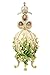 Produktbild Russische Spieluhr Fabergé-Stil Ei mit russischen Kaiserkrone & Blumen 16 cm cremefarbe