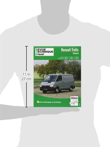 Revue-technique-diesel-N-122-Renault-trafic-diesel-Traction-T800D-T1000D-T1200D-propulsion-P1000D-P1200D-P1400D