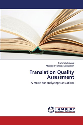 Translation Quality Assessment