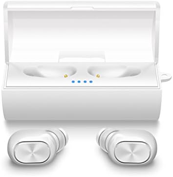 SETAYO Mini Wireless Bluetooth V4.1 earphones , CVC6.0 Noise Cancellation Stereo Surround Sound Headset In-Ear Headphones with 300mAh charging box for iPhone, ipad, android phones,tablets and other bluetooth devices