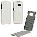 Produktbild Urcover Flip Cover kompatibel mit Samsung Galaxy S7 Handy Schutz-Hülle Weiß | Fashion Klapp Tasche | Smartphone Zubehör Case
