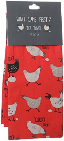 Tea Towel - What Came First?