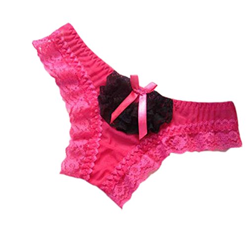 ROPALIA Womens Sexy Charming Lace Thongs G-string V-string Knickers Underwear