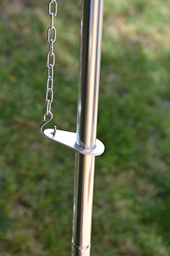 Dreibein Schwenkgrill inkl. 70 cm Rost aus deutscher Produktion - 2