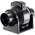 MANROSE MF150S 6" 150MM IN-LINE FAN STANDARD EXTRACTOR MIXEDFLOW