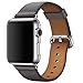 Produktbild Hunpta@ Leder Bandwechsel Handgelenk-Band für Apple Uhr Series 3(42mm) (Grau)