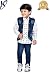 Krystle Boys Shirt,Waistcoat and Demin Set RS.675.00