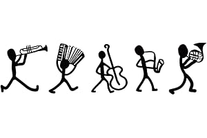 PLABBDPL Adesivo da Parete con Motivo a Strisce Nere per Soggiorno di Casa, Decorazione Murale per Camera da Letto