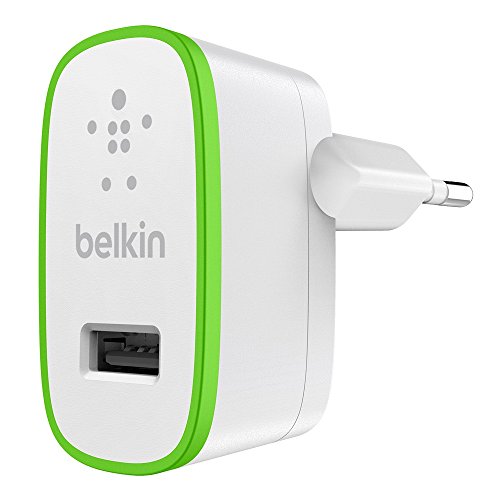Belkin BoostUp USB-Ladegerät Netzladegerät (inkl. 1,2m Lightning Kabel, 2.4A, 12 Watt, geeignet für iPhone 5/5c/5s, iPhone 6/6s/6 Plus/6s Plus, iPhone 7/7 Plus, iPhone SE, iPad Air 2, iPad Pro) weiß - 2