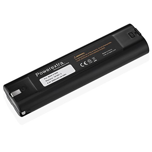 Powerextra 9,6v 3000mAh Akku Ersatzakku für Makita 9000, 4093D, 4093DW, 5090D, 5090DW, 6012HD, 6012HDL, 6094D, 6094DW, 6900D, 6900DW und andere Typen + Gratis Geschenk
