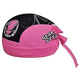 CHEJI Outdoor Sports Turban Cycling Turban Skating Headscarf Mountaineering Headscarves Devil Pink