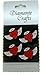 4 Clear & Red Angel Hearts Diamante Vajazzle Rhinestone Gems