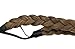 BRAID PLAITED CHUNKY HAIR HEADBAND (15 Brown Honey Blonde Mix)