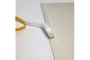 VOYTO Stove Glass Replacement 8mm x 1m Self Adhesive Flat Tape (Sold Per Linear Meter)