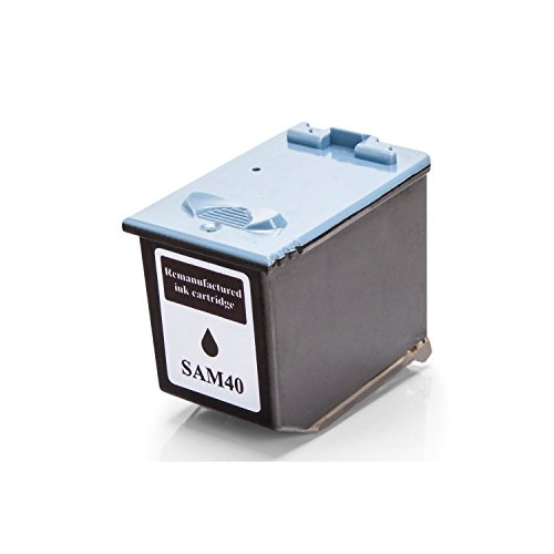 Inkadoo® Tinte ersetzt Samsung M40 INKM40 , INK-M40 , INKM40ELS – Premium Drucker-Patrone Kompatibel – Schwarz – 18 ml - 3