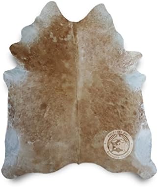 Cowhide Rug Beige 220 x 200 cm - Premium Quality from Pieles del Sol