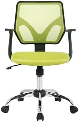 VIVA OFFICE Mid Back Mesh Chair, Green Color Computer Chair ,Task Chair Green