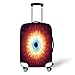 Produktbild Travel Luggage Cover Suitcase Protector,Space,Galaxy with Stars and Black Mysterious Celestial Magic Astral Universe View,Orange Bluefor Travel