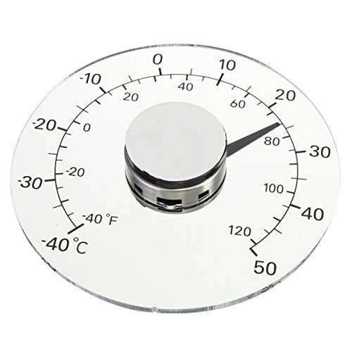 KING DO WAY Fensterthermometer Temperatur Meter Aussenthermometer Thermometer Wetterstation
