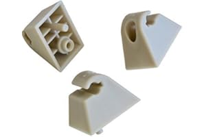 MYBA-S 1x Sonnenblendenhalter für Astra Classic F Corsa in Hellgrau | CL-0249