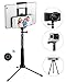 Selfie Stick, GRANDO 2 in 1 Clip Selfie-Stangen Handy Stativ mit Bluetooth Fernfunktion für Tablet, Apple, Android & Kameras Schwarz